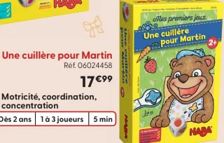 Jeu de société Une cuillère pour Martin HABA