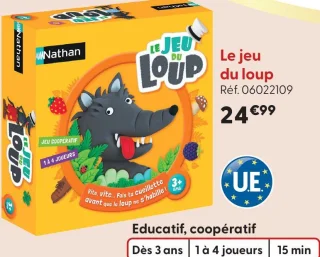 Nathan Le jeu du loup