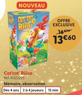 Jeu de société Cot'cot' Riiico Goliath