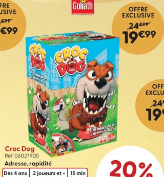 Jeu de société Croc Dog Goliath