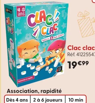 Jeu de société Clac clac
