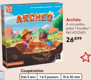Jeu de société Archéo