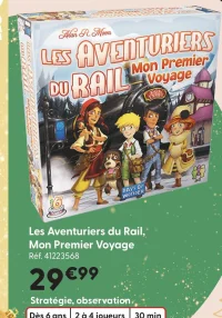 Jeu de société Les Aventuriers du Rail, Mon Premier Voyage