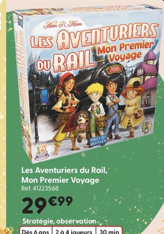 Jeu de société Les Aventuriers du Rail, Mon Premier Voyage