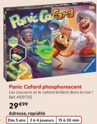 Jeu de société Panic Cafard phosphorescent