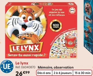 Jeu Le Lynx Educa