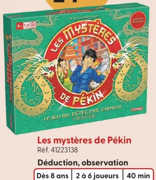 Les mystères de Pékin Lansay