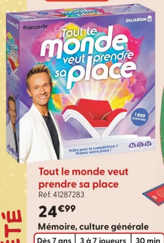 Tout le monde veut prendre sa place Dujardin