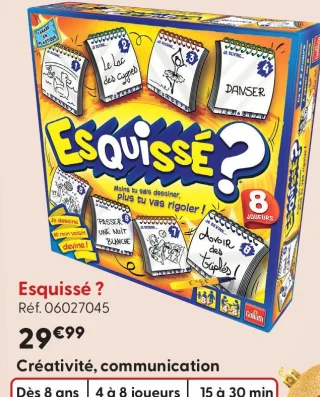 Jeu de société Esquissé ? Goliath