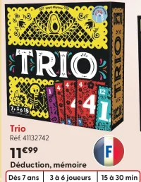 Jeu de société Trio