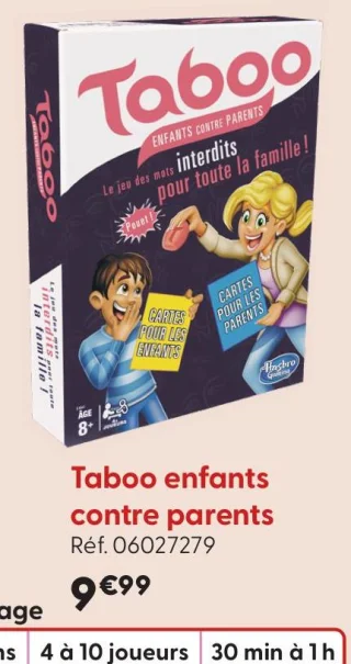 Taboo enfants contre parents