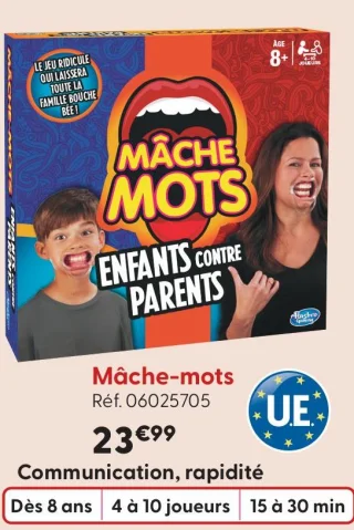 Mâche-mots Enfants contre Parents