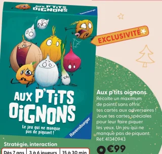 Jeu de société Aux p'tits oignons Ravensburger
