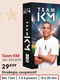 Jeu de cartes Team KM