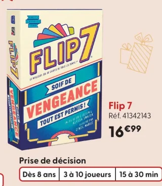 Jeu de cartes Flip 7