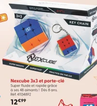 Nexcube 3x3 et porte-clé