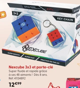 Nexcube 3x3 et porte-clé