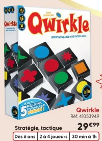 Jeu de société Qwirkle