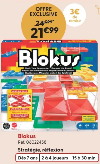 Jeu de société Blokus