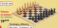 Dames et échecs