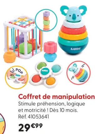 Coffret de manipulation Ludi