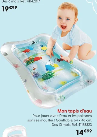 Mon tapis d'eau t'mimi