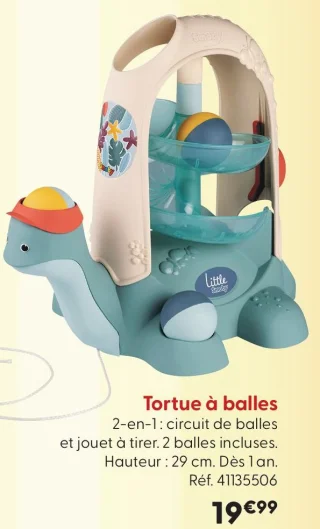 Tortue à balles Little Smoby