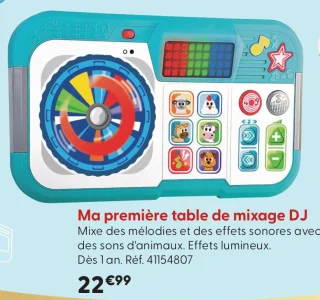 Ma première table de mixage DJ t'mimi