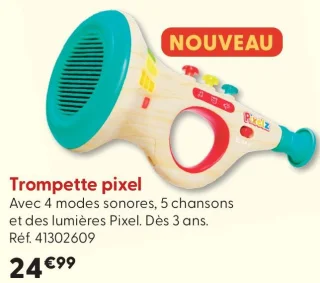 Trompette pixel Hape