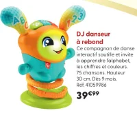 DJ danseur à rebond Fisher-Price