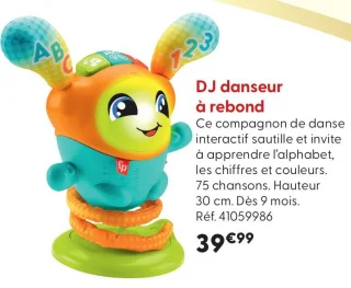 DJ danseur à rebond Fisher-Price