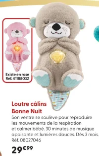 Loutre câlins Bonne Nuit Fisher-Price