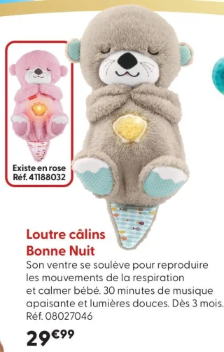 Loutre câlins Bonne Nuit Fisher-Price