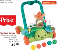 Trotteur tortue Fisher-Price