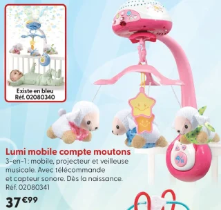 Lumi mobile compte moutons Vtech Baby