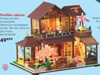 Pavillon sakura en bois à assembler