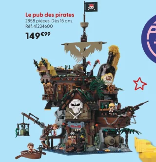 Jeu de construction Le pub des pirates Pantasy
