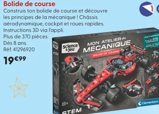 Clementoni Mon Atelier de Mécanique - Bolide de course