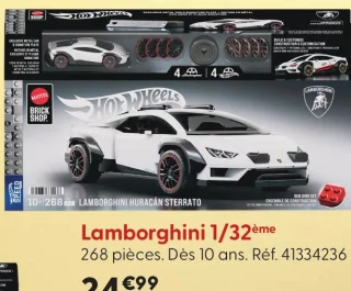 Hot Wheels Brick Shop Lamborghini 1/32ème