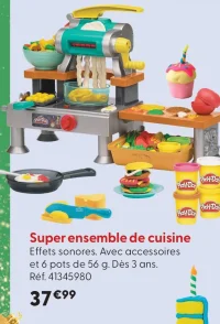 Play-Doh Super ensemble de cuisine