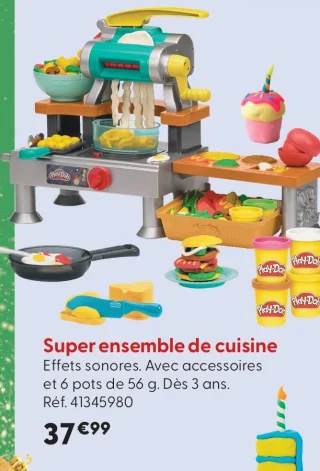 Play-Doh Super ensemble de cuisine