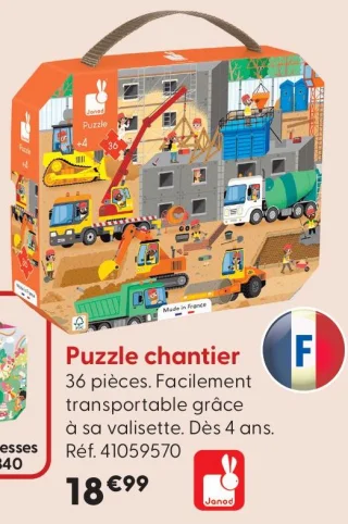 Puzzle chantier Janod