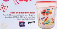 Baril de pâte à modeler Créa & Cie