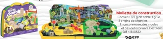 Mallette de construction Kinetic Sand