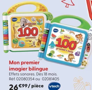 Mon premier imagier bilingue Vtech