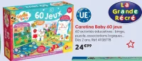 Carotina Baby 60 jeux