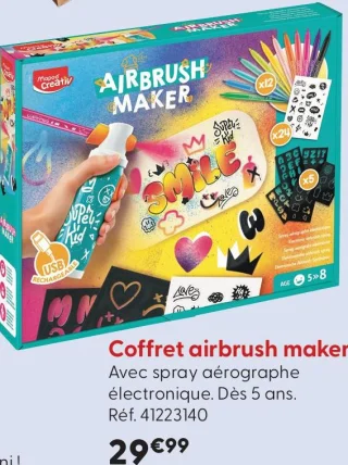Coffret airbrush maker Maped