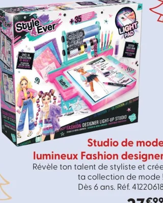 Studio de mode lumineux Fashion designer Style 4 Ever
