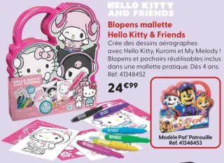 Blopens mallette Hello Kitty & Friends Lansay