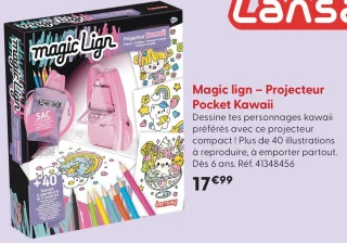 Magic lign – Projecteur Pocket Kawaii Lansay